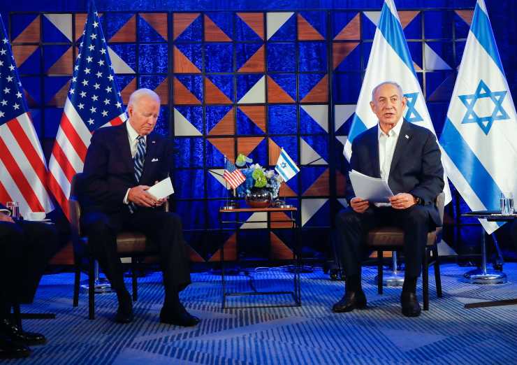 Netanyahu e Biden diverse posizioni 