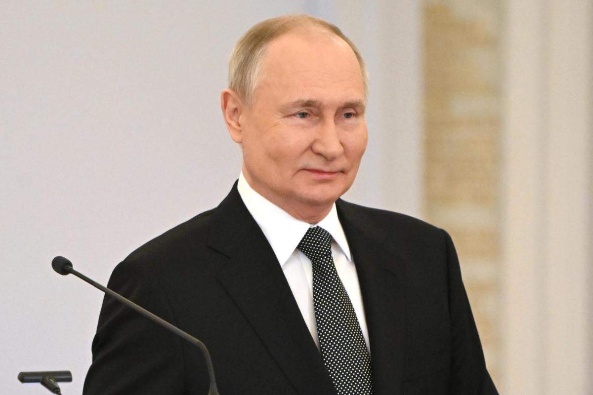 Nella foto vediamo raffigurato Vladimir Putin